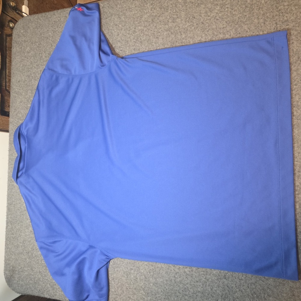 Nike Golf Dri Fit Kc Royals Blue Polo Shirt Large D2 - Picture 6 of 6
